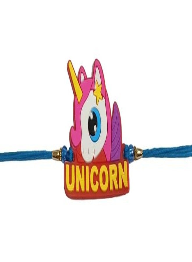 PEN Kids rakhi Set of 2 & unicorn rakhi/Designer Rakhis and Best Bro Ever Fridge Magnet - Rakhi for Brother, Bhaiya, Bhai - Image 4